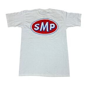 Vintage 90s SMP Skateboarding STP Parady Logo T Shirt Men's M